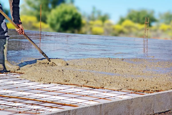 Cement Slab Laying in Jackson