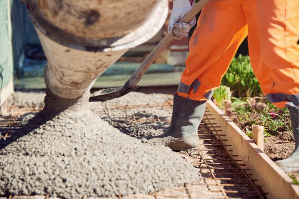 Poured Concrete Installation in Jackson