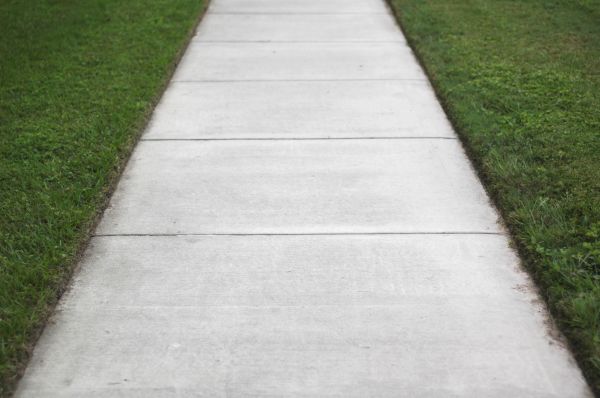 Concrete Path Installation in Jackson