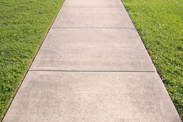 Cement Sidewalk Replacement in Jackson