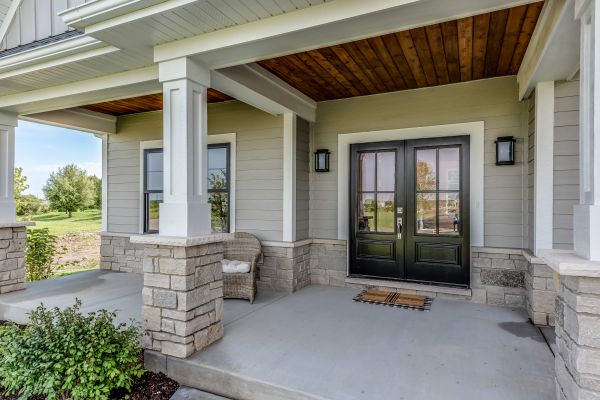 Concrete Porch Construction in Jackson