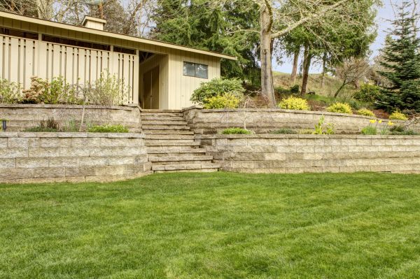 Retaining Wall Construction in Jackson