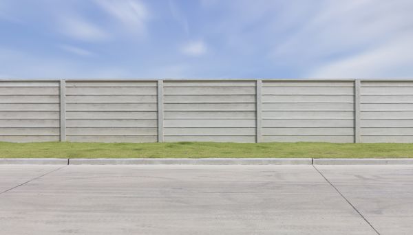 Concrete Fence Installation in Jackson