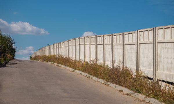 Cement Fence Installation in Jackson