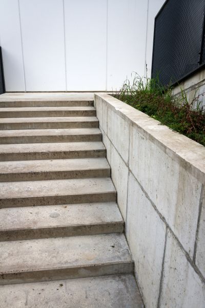 Cement Stair Installation in Jackson