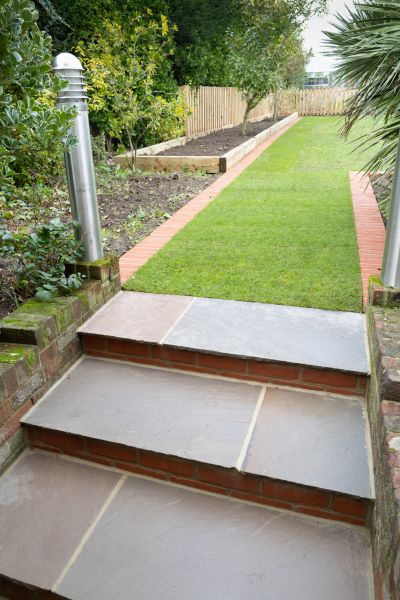 Backyard Steps Installation in Jackson