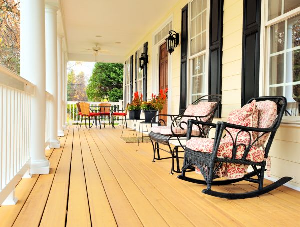 Front Porch Renovation in Jackson