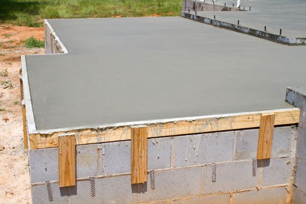 Concrete Slab Installation in Jackson