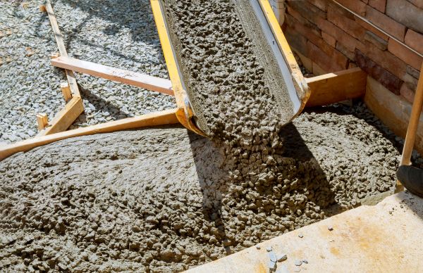Cement Walkway Pouring in Jackson