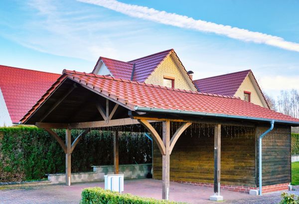 Carport Base Construction in Jackson