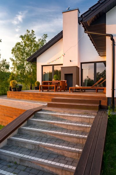 Patio Steps Replacement in Jackson