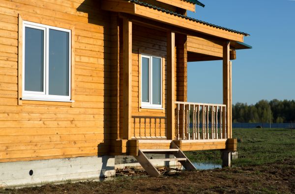 Cabin Footing Construction in Jackson
