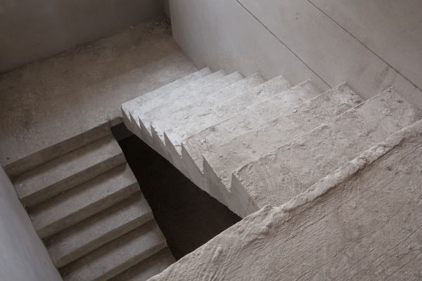 Cement Staircase Construction in Jackson