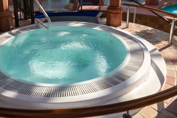 Hot Tub Patio Construction in Jackson