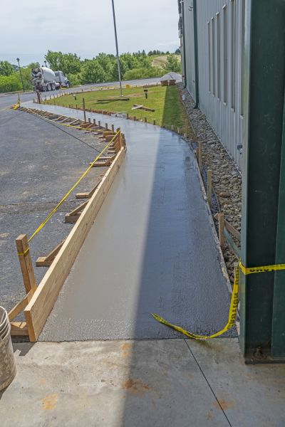 Concrete Sidewalk Paving in Jackson