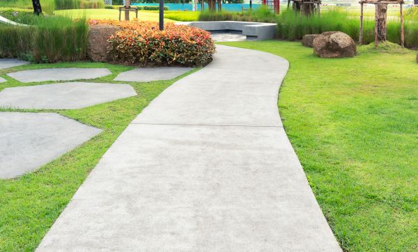 Concrete Sidewalk Installation in Jackson